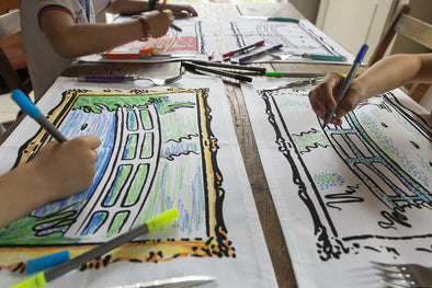 Childrens Coloring Placemats