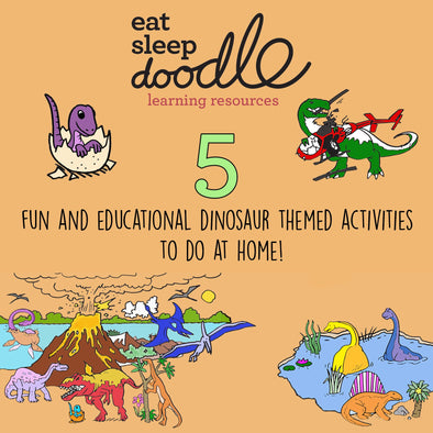 5 fun and educational dinosaur-themed activities to do at home!