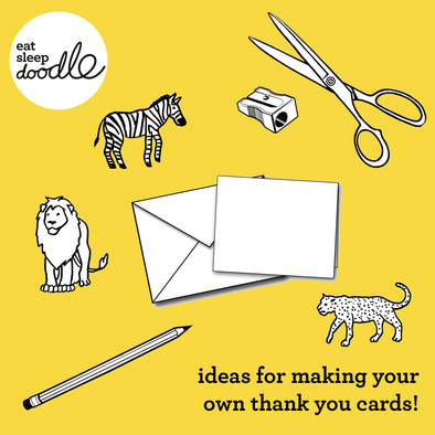 ideas for making your own thank you cards