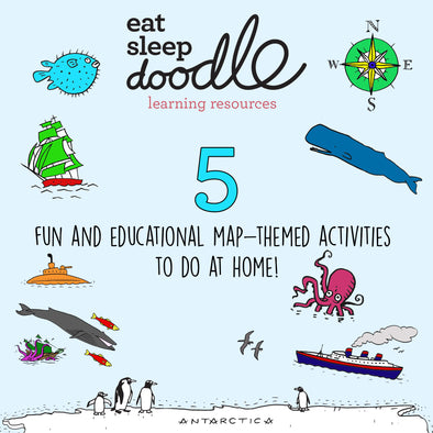 5 fun map-themed activities to do at home!