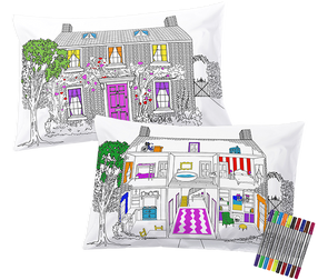 coloring doll house