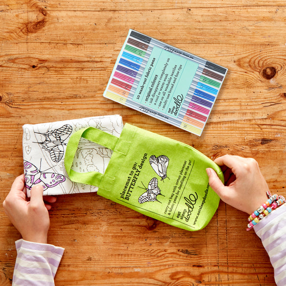 butterfly color in gift bundle
