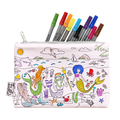 mermaid pencil case