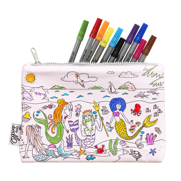 mermaid pencil case