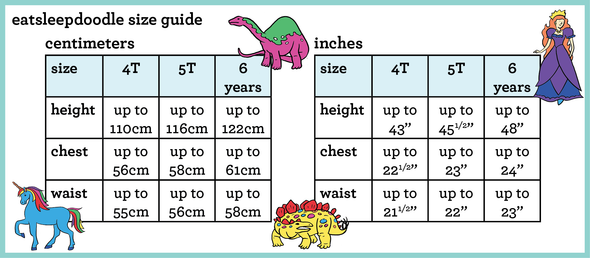color your own pajamas - dinosaur