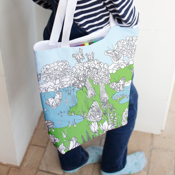 washable canvas bag