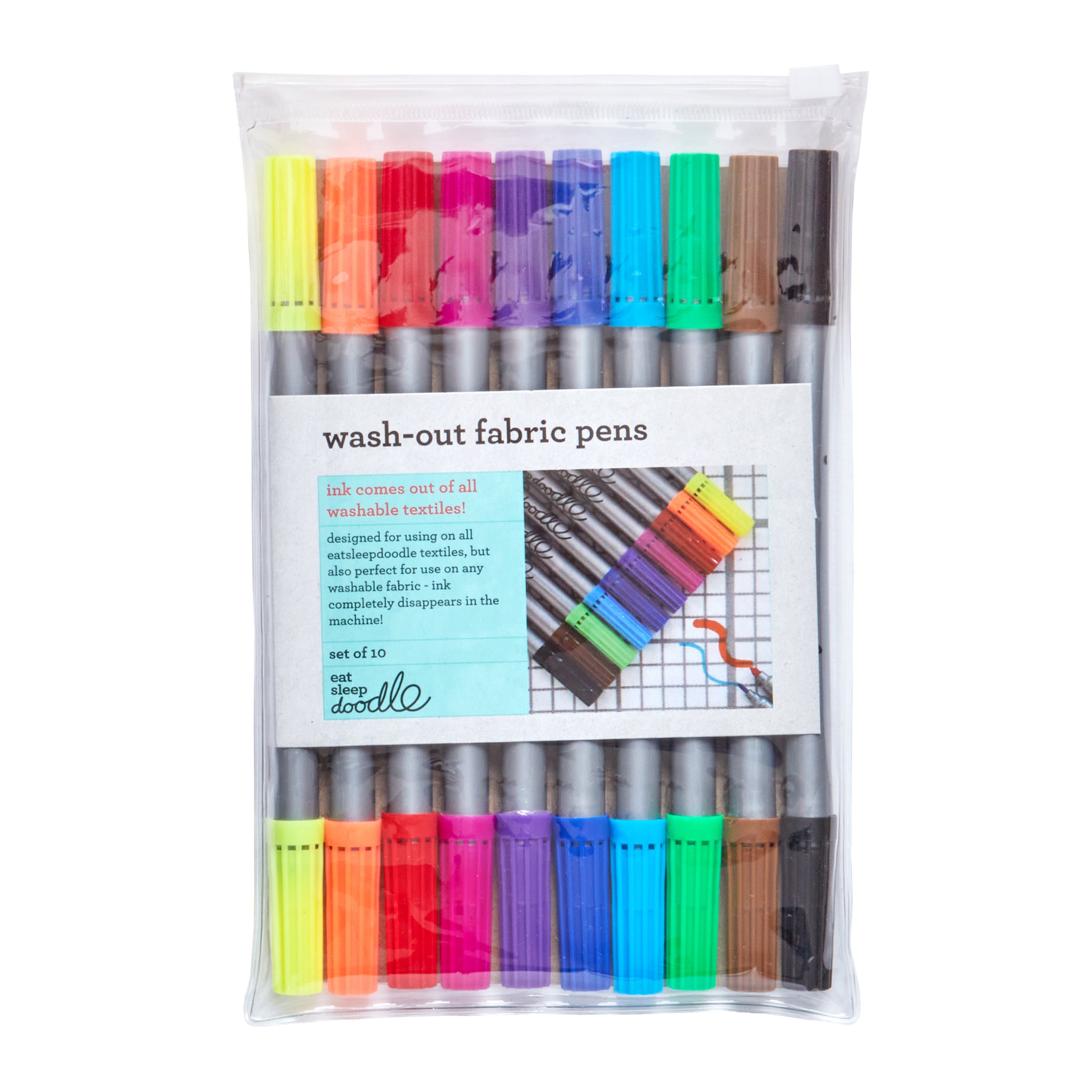 doodle wash-out marker set of 10 – eatsleepdoodle (USA)