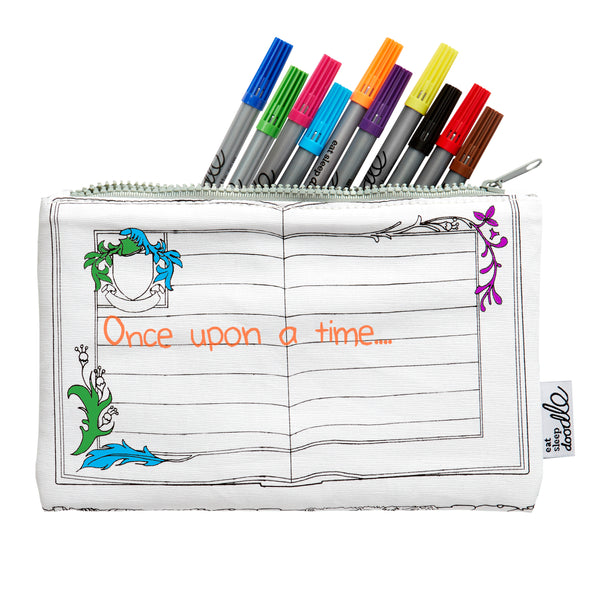 color in fairytale pencil case