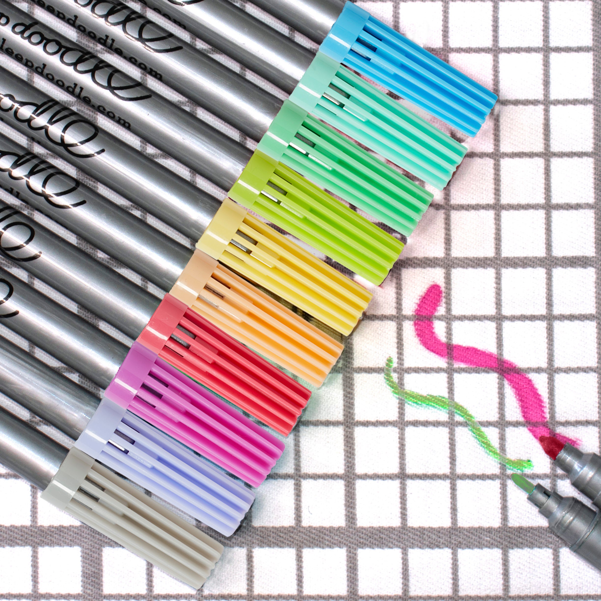 doodle wash-out marker set of 10: pastel edition – eatsleepdoodle