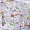 united states map tablecloth