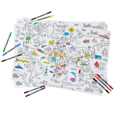 doodle wash-out marker set of 10 – eatsleepdoodle (USA)